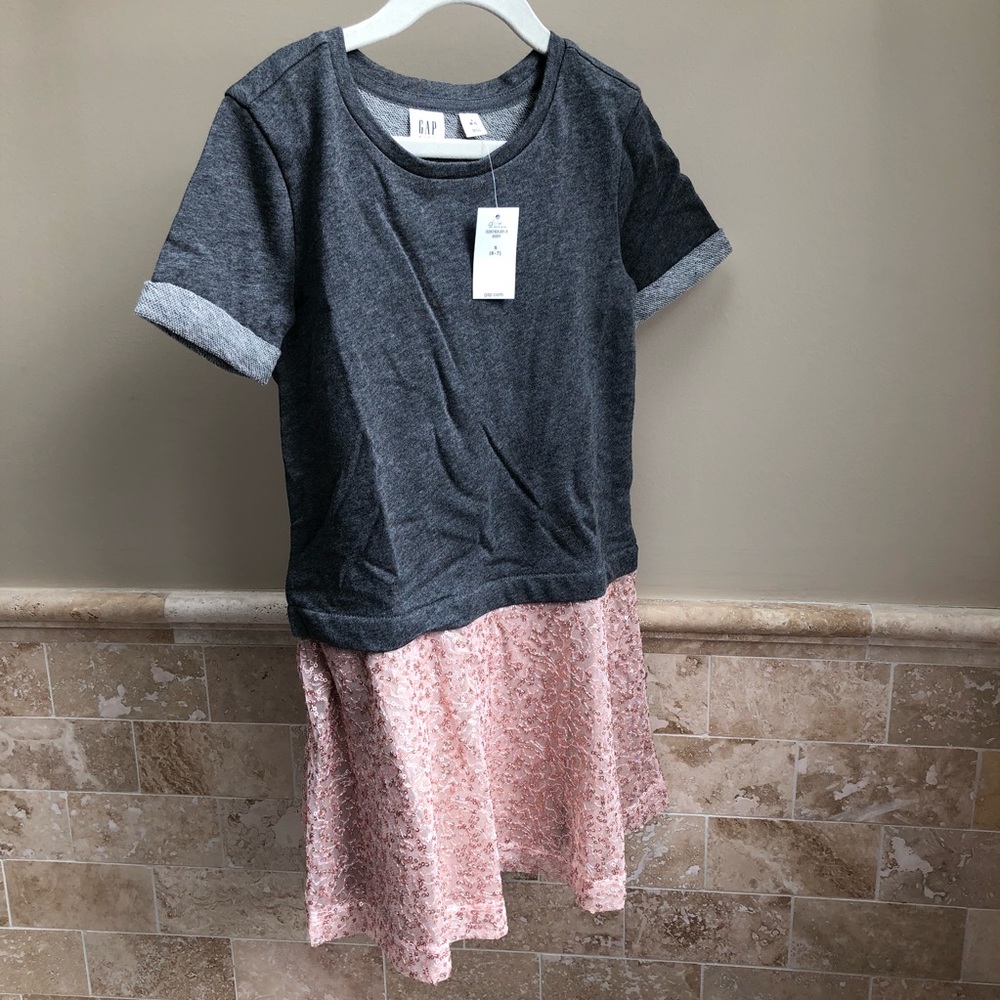 Gap dress size S with jersey knit & sequins